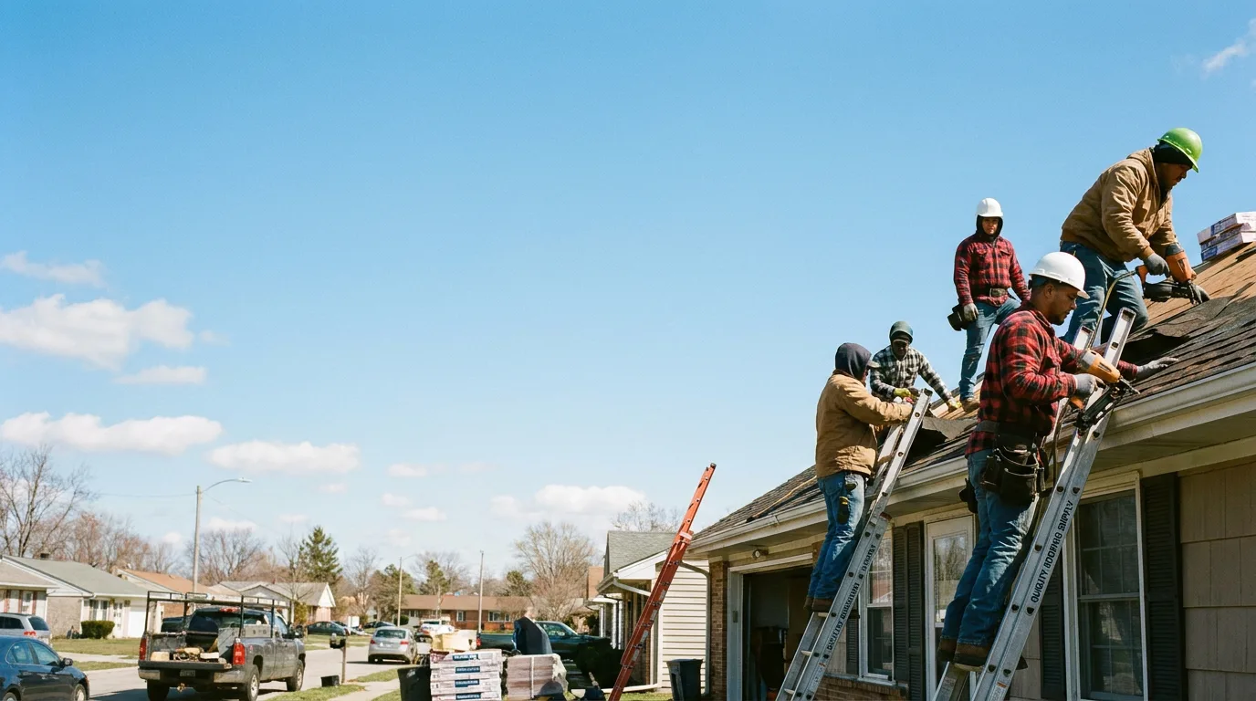 Roofing in Bloomington, TX near me